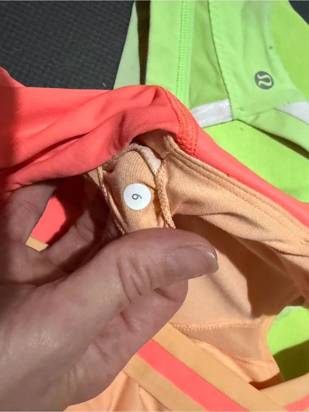 Bundle of 2 Lululemon Run Stuff Your Bra II